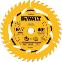 Framing Circular Saw Blade, 6-1/2", 40 Teeth, Wood Use Equipment World