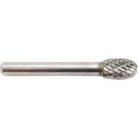 Oval Shape Carbide Shipyard Bur, SE-3, 3/8" Dia., 1/4" Shank, 5/8" Depth of Cut Equipment World