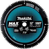 Max-Efficiency Blades Ideal For Cordless Mitre Saw, 12", 100 Teeth, Finishing Use Equipment World