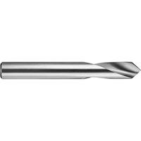 Spotting Drill, Bright, Regular Length, 1/4", High Speed Steel, 90° Point Equipment World