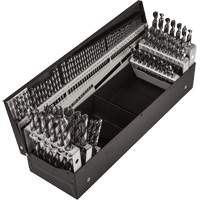 Jobber Length Combination Drill Bit Set, 114 Pieces, High Speed Steel Equipment World