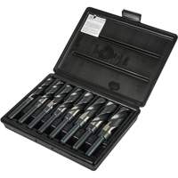 Reduced Shank Drill Bit Set, 8 Pieces, High Speed Steel Equipment World