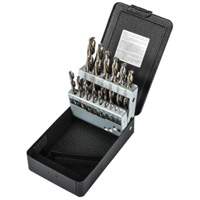 Jobber Length Drill Bit Set, 15 Pieces, High Speed Steel Equipment World