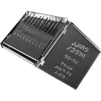 Jobber Length Drill Bit Set, 20 Pieces, High Speed Steel Equipment World