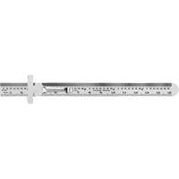 Economy Precision Flexible Ruler, 6" L, Steel Equipment World