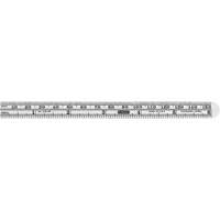 Economy Precision Flexible Ruler, 6-1/2" L, Steel Equipment World