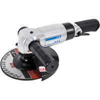 Super Heavy-Duty Angle Grinder, 7" Wheel, 3/8" NPT Inlet, 7800 RPM Equipment World
