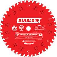 Saw Blades - General Purpose, 12", 44 Teeth, Wood Use Equipment World