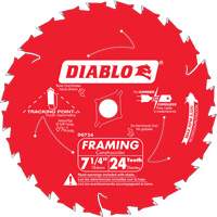 Framing Saw Blade, 7-1/4", 24 Teeth, Wood Use Equipment World