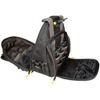 Techgear 53-Pocket Tool Backpack, 16" L x 13-1/4" W, Black, Polyester Equipment World