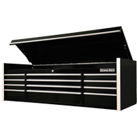 Extreme Tools<sup>®</sup> RX Series Top Tool Chest, 72" W, 12 Drawers, Black TEQ503 | Equipment World