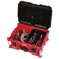 Packout Large Tool box, 22" x 16" x 11", Black/Red Equipment World