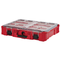 Packout Organizer, 20" x 15" x 5", Black/Red Equipment World