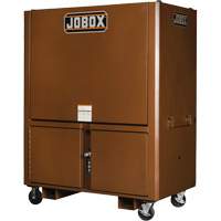 Field Office Jobsite Box, 33" W x 63" D x 80" H, Steel, Red Equipment World