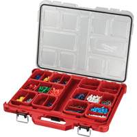 Packout Low-Profile Organizer, 19-3/4" x 16-2/5" x 2-1/2", Black/Red Equipment World