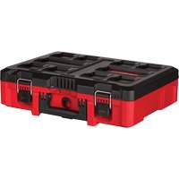 Packout Tool Case with Customizable Insert, 20-7/10" x 15-1/5" x 6-1/5", Black/Red Equipment World