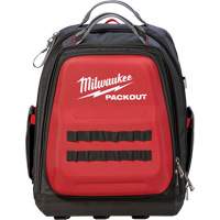 Packout Backpack, 15-3/4" L x 11-4/5" W, Black/Red, Ballistic Equipment World