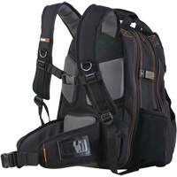 Arsenal<sup>®</sup> 5843 Tool Backpack, 13-1/2" L x 8-1/2" W, Black, Polyester TEQ972 | Equipment World