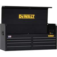 Tool Chest, 51-1/2" W, 8 Drawers, Black Equipment World