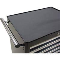 Industrial Tool Cart, 7 Drawers, 27" W x 18-3/4" D x 39" H, Black Equipment World