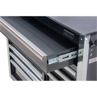 Industrial Tool Cart, 11 Drawers, 41" W x 18-3/4" D x 39-1/3" H, Black Equipment World