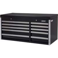 Industrial Tool Chest, 41" W, 10 Drawers, Black Equipment World