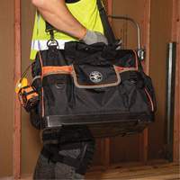 Sac &agrave; outils avec grande ouverture Tradesman Pro, Nylon balistique, 42 pochettes, Noir Equipment World
