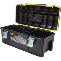 FatMax&reg; Structural Foam Tool Box, 28" W x 12-1/2" D x 11" H, Black/Yellow Equipment World