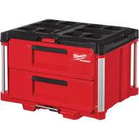 Packout 2-Drawer Tool Box, 16-1/3" x 14-1/3" x 22-1/5", Red Equipment World