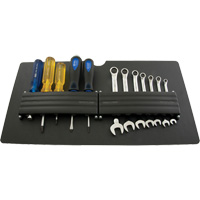 Panneau porte-outils de petite taille pour coffre &agrave; outils mobile Equipment World