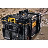 ToughSystem&reg; 2.0 Large Toolbox, 21-3/4" x 14-3/4" x 12-3/8", Black Equipment World