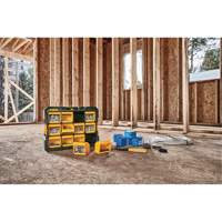 Flip-Bin Organizer, 3-7/8" W x 17-3/4" D x 13-7/8" H, Black/Yellow Equipment World