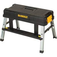 Storage Step Stool, 11-3/5" W x 25-1/5" D x 11-1/3" H, Black Equipment World