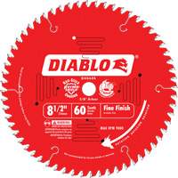 Contractor Saw Blades - Fine Finishing Saw Blades, 8-1/2", 60 Teeth, Wood Use Equipment World