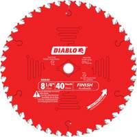Contractor Saw Blades - Finishing Saw Blades, 8-1/4", 40 Teeth, Wood Use Equipment World