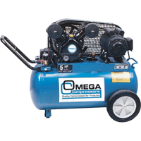 Professional Series Air Compressors, Electric, 16.6 Gal. (20 US Gal), 135 PSI, 115/1 V Equipment World