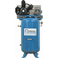 Industrial Series Air Compressors - Vertical Compressors - Two Stage, 66.6 Gal. (80 US Gal) Equipment World