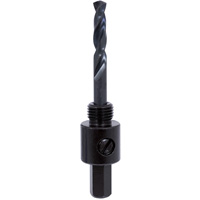 Tri-Sided Holesaw Arbor, 9/16" - 1-3/16", 3/8" Shank Equipment World