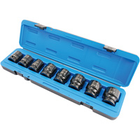 PS834 SAE Socket Set, 8 Pcs, Impact, 3/4" Drive Size Equipment World
