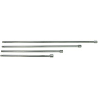 SE12-4S Extension Bar Set, 1/2" Drive, Chrome Finish, 4 Pcs Equipment World