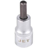 Bit Socket, Hex, 3 mm x 2" L, 3/8" Drive Equipment World