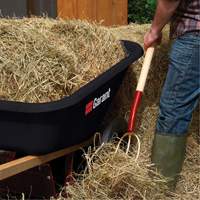 Wheelbarrow, 8 cu. Ft., Polyethylene Tray Equipment World