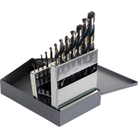 Drill Sets, 15 Pieces, High Speed Steel Equipment World