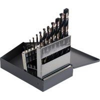 Drill Sets, 15 Pieces, High Speed Steel Equipment World