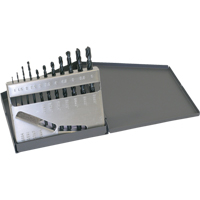 Jeux de forets, 11 morceaux, Acier rapide Equipment World