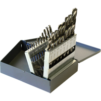 Drill Sets, 19 Pieces, High Speed Steel Equipment World