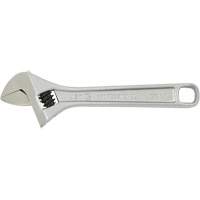 AWP-6 Super Heavy-Duty Professional Adjustable Wrench, 6" L, 15/16" Max Width, Chrome Equipment World