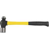 Fibreglass Handle Ball Pein Hammer, 24 oz. Head Weight, Plain Face, Cushion Handle TGW227 | Equipment World