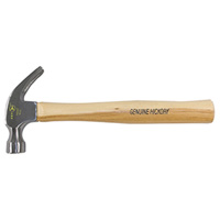 Hickory Handle Claw Hammer, 16 oz., Wood Handle, 13" L Equipment World