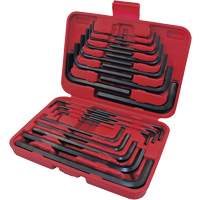 JHK-25SM Hex Key Set, 25 Pcs., Metric & Imperial Equipment World